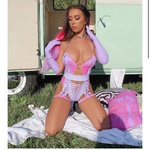 Coco fields Boutique Kaleidoscope Bodysuit